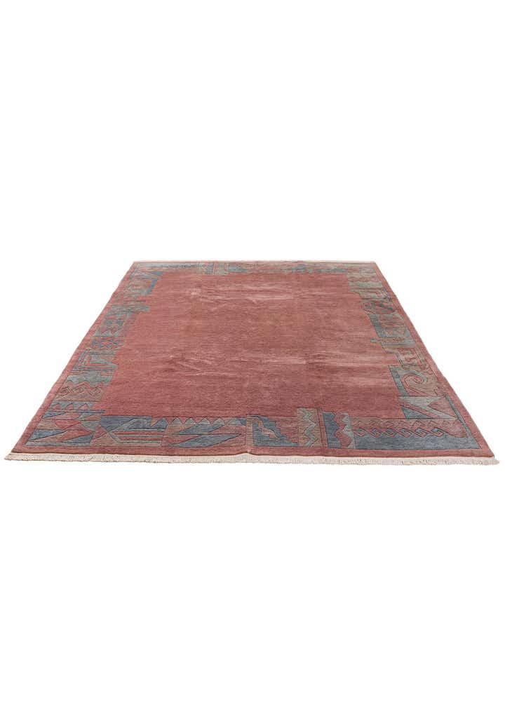 8' 1 x 11' 2 Hand Knotted Tibet Wool Rug