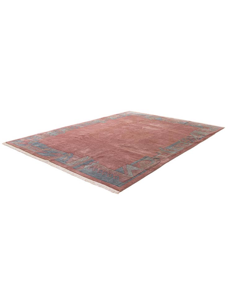 Detail image of 8' 1 x 11' 2 Hand Knotted Tibet Wool Rug