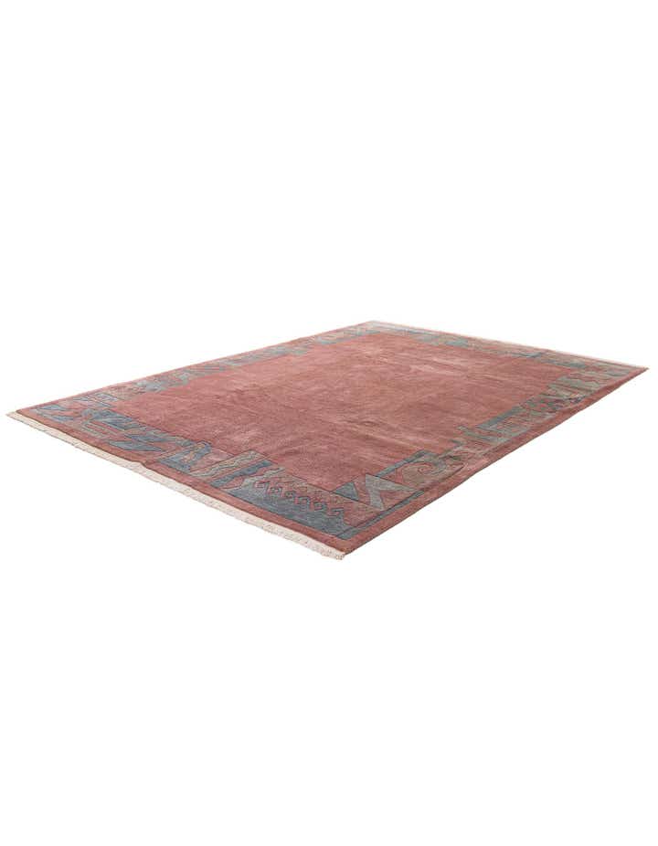 8' 1 x 11' 2 Hand Knotted Tibet Wool Rug