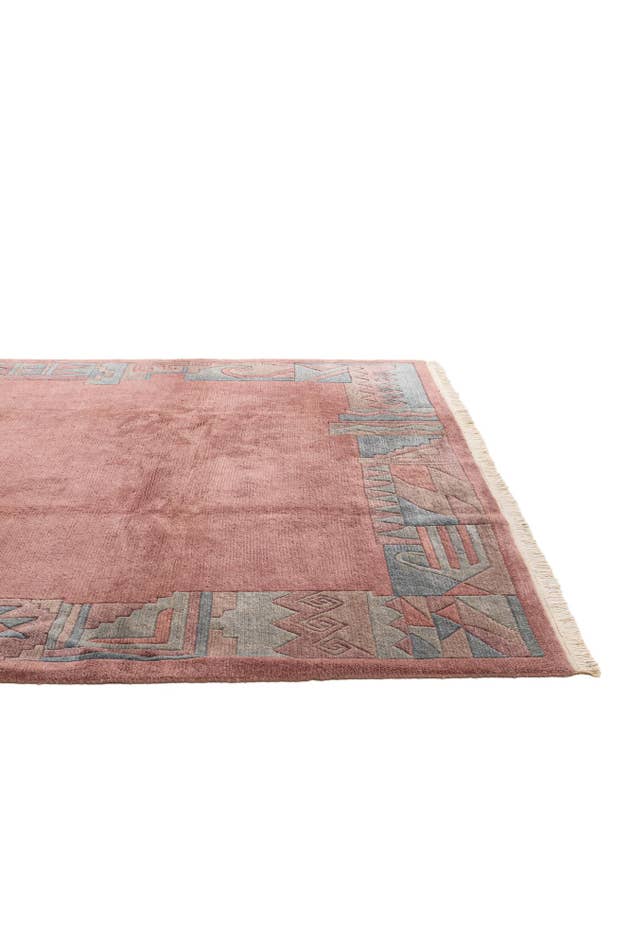 Detail image of 8' 1 x 11' 2 Hand Knotted Tibet Wool Rug