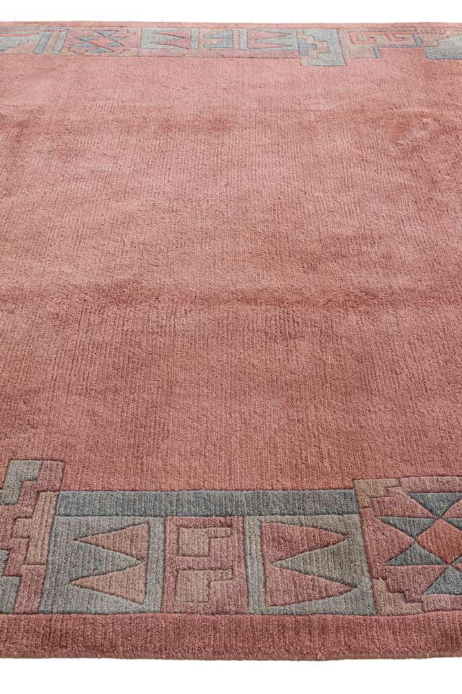 8' 1 x 11' 2 Hand Knotted Tibet Wool Rug