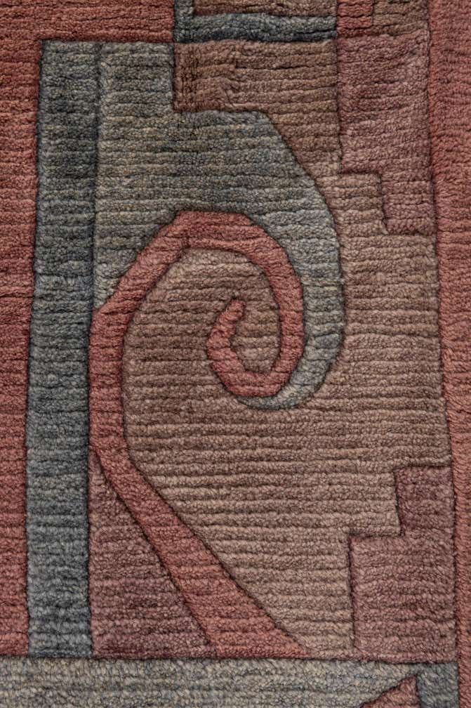 8' 1 x 11' 2 Hand Knotted Tibet Wool Rug