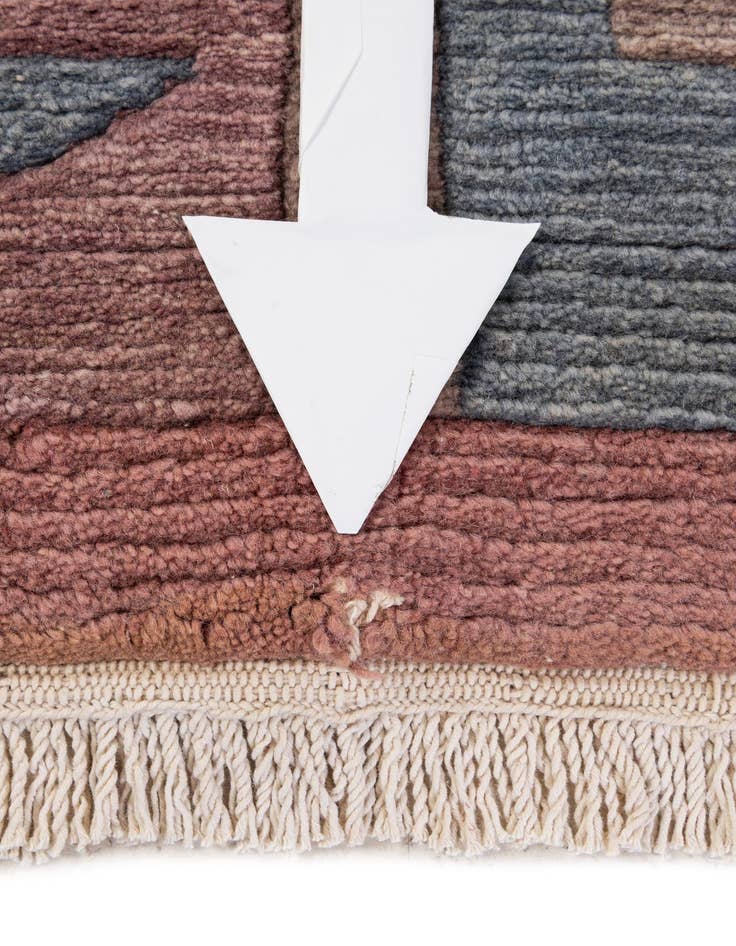 Detail image of 8' 1 x 11' 2  Hand Knotted Tibet Wool Rug