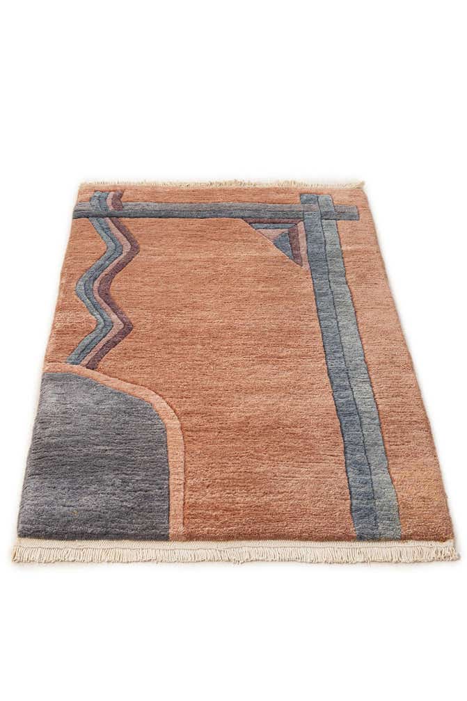2' 2 x 3' 7 Hand Knotted Tibet Wool Rug