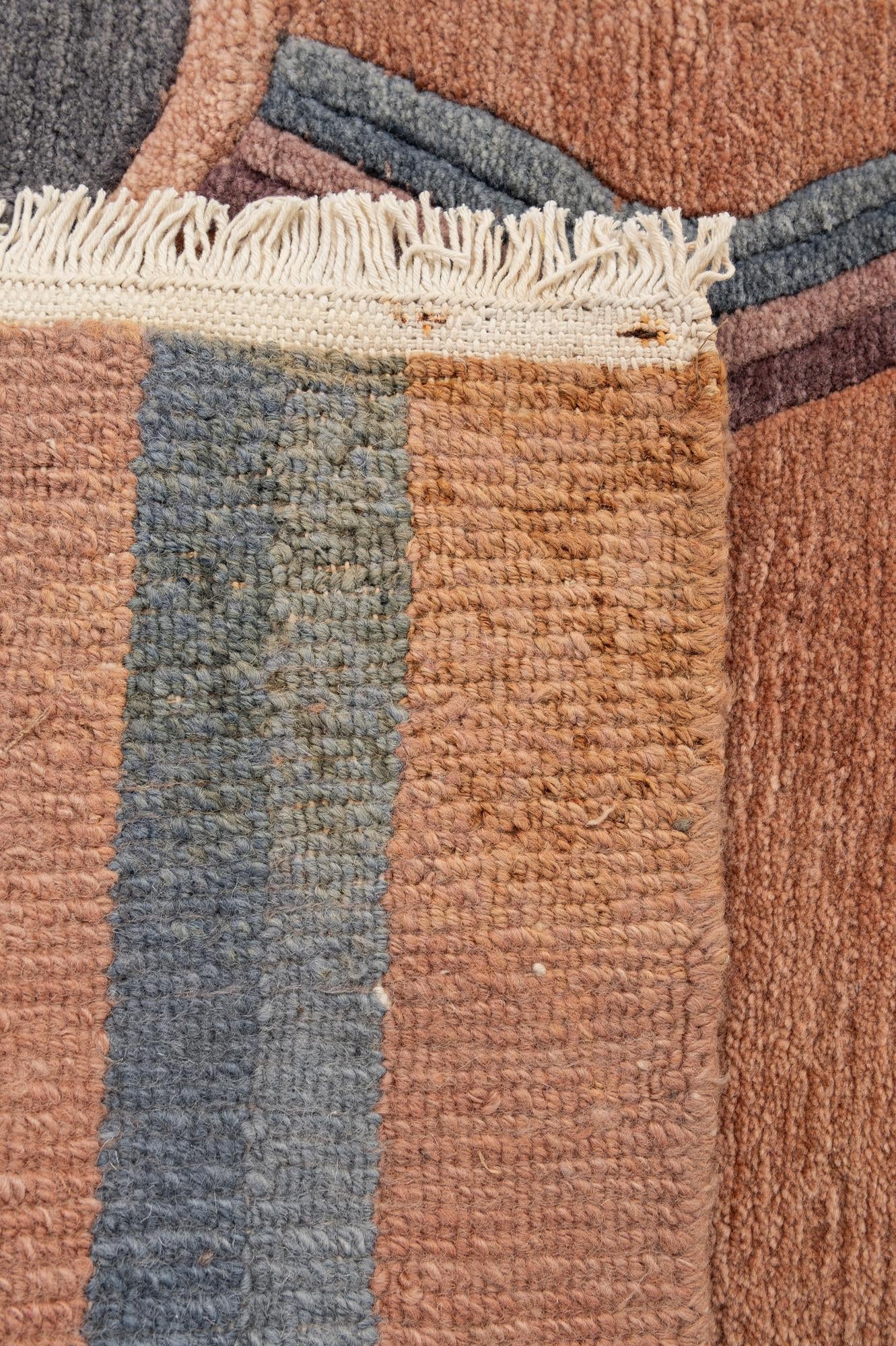 2' 2 x 3' 7 Hand Knotted Tibet Wool Rug