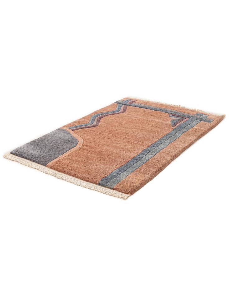Detail image of 2' 2 x 3' 7 Hand Knotted Tibet Wool Rug