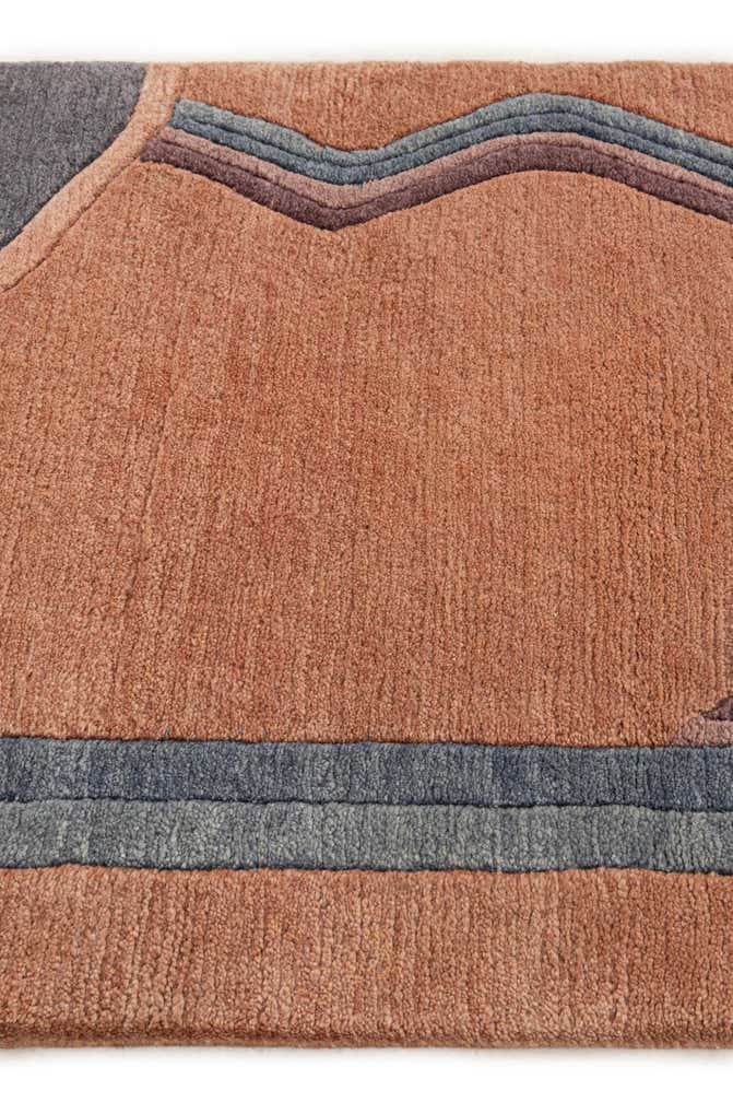 2' 2 x 3' 7 Hand Knotted Tibet Wool Rug