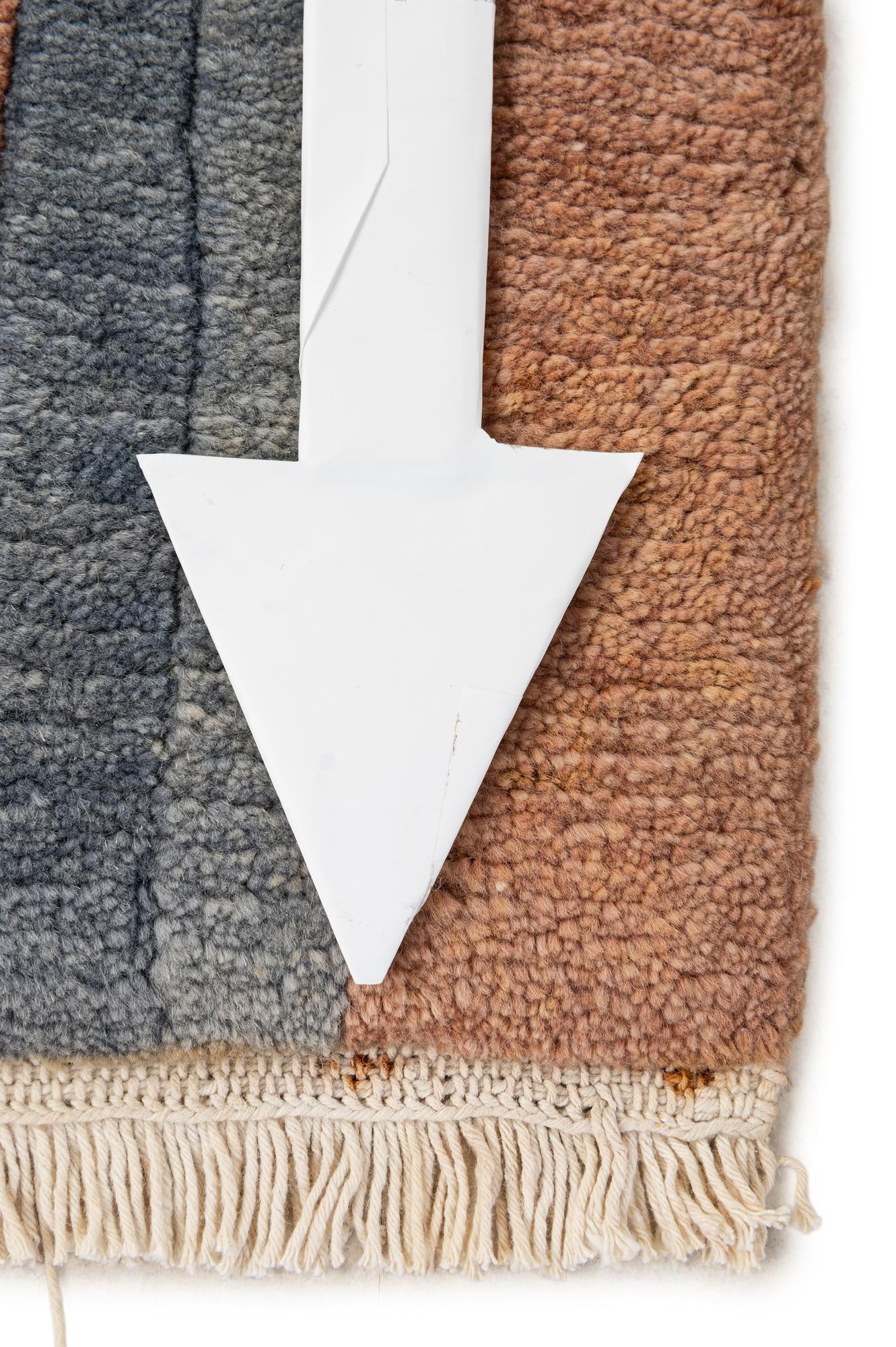 2' 2 x 3' 7 Hand Knotted Tibet Wool Rug