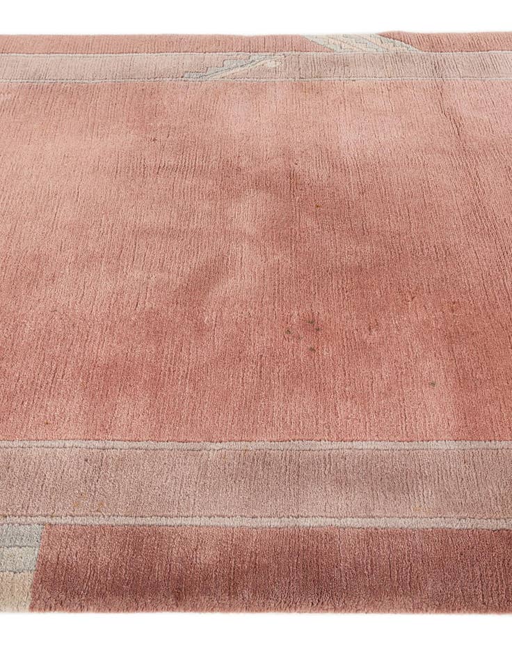 Detail image of 4' 7 x 6' 4  Hand Knotted Tibet Wool Rug