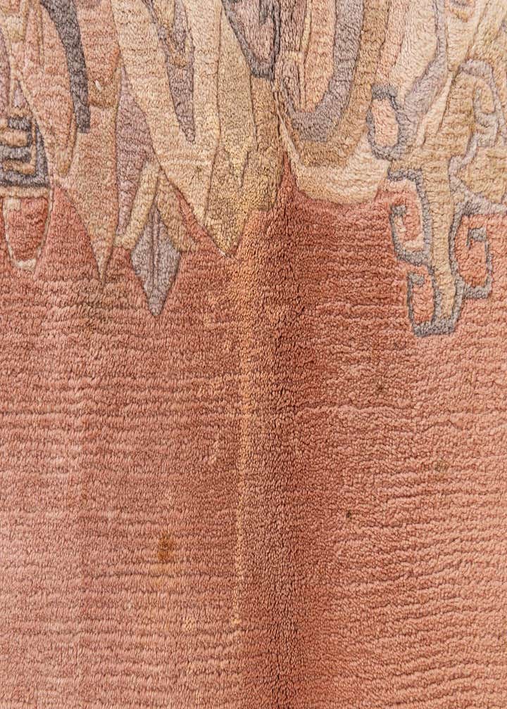 6' 9 x 8' 1 Hand Knotted Tibet Wool Rug