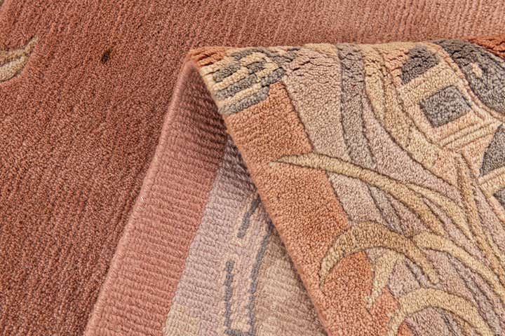6' 9 x 8' 1 Hand Knotted Tibet Wool Rug