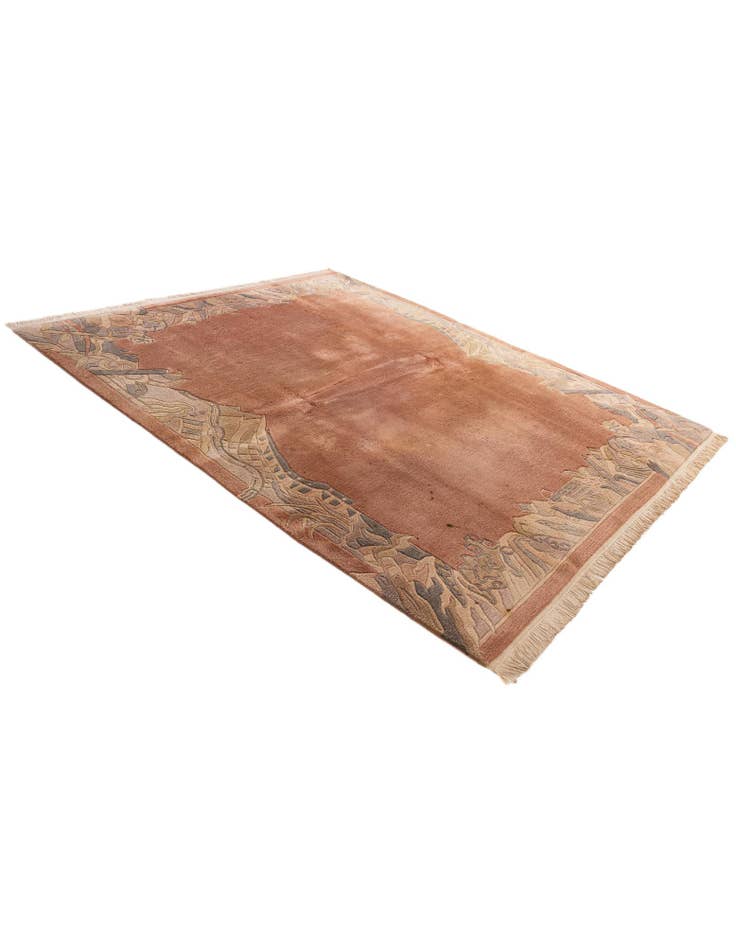 Detail image of 6' 9 x 8' 1 Hand Knotted Tibet Wool Rug