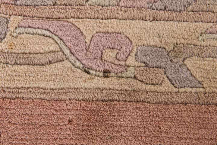 6' 8 x 9' 10 Hand Knotted Tibet Wool Rug