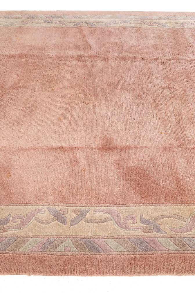 6' 8 x 9' 10 Hand Knotted Tibet Wool Rug
