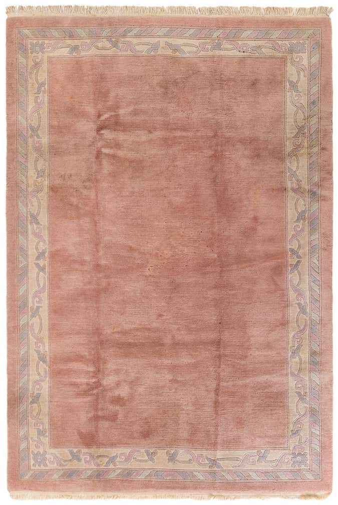 6' 8 x 9' 10 Hand Knotted Tibet Wool Rug