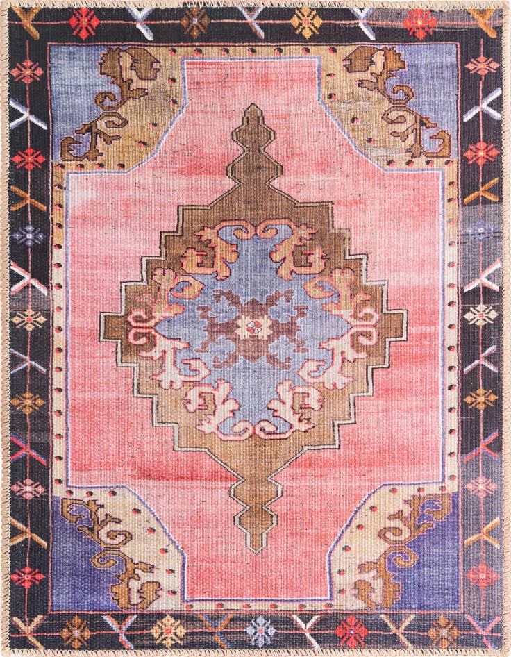 Detail image of 2' x 3' Washable Timeless Rug