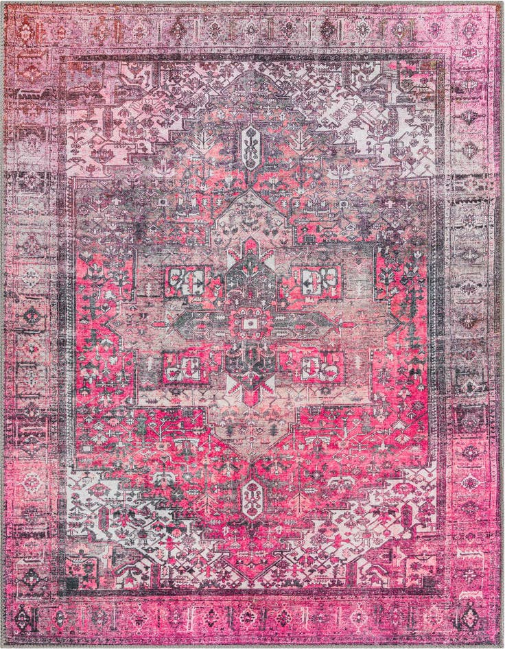 Detail image of 3' 6 x 5' 6 Washable Timeless Rug