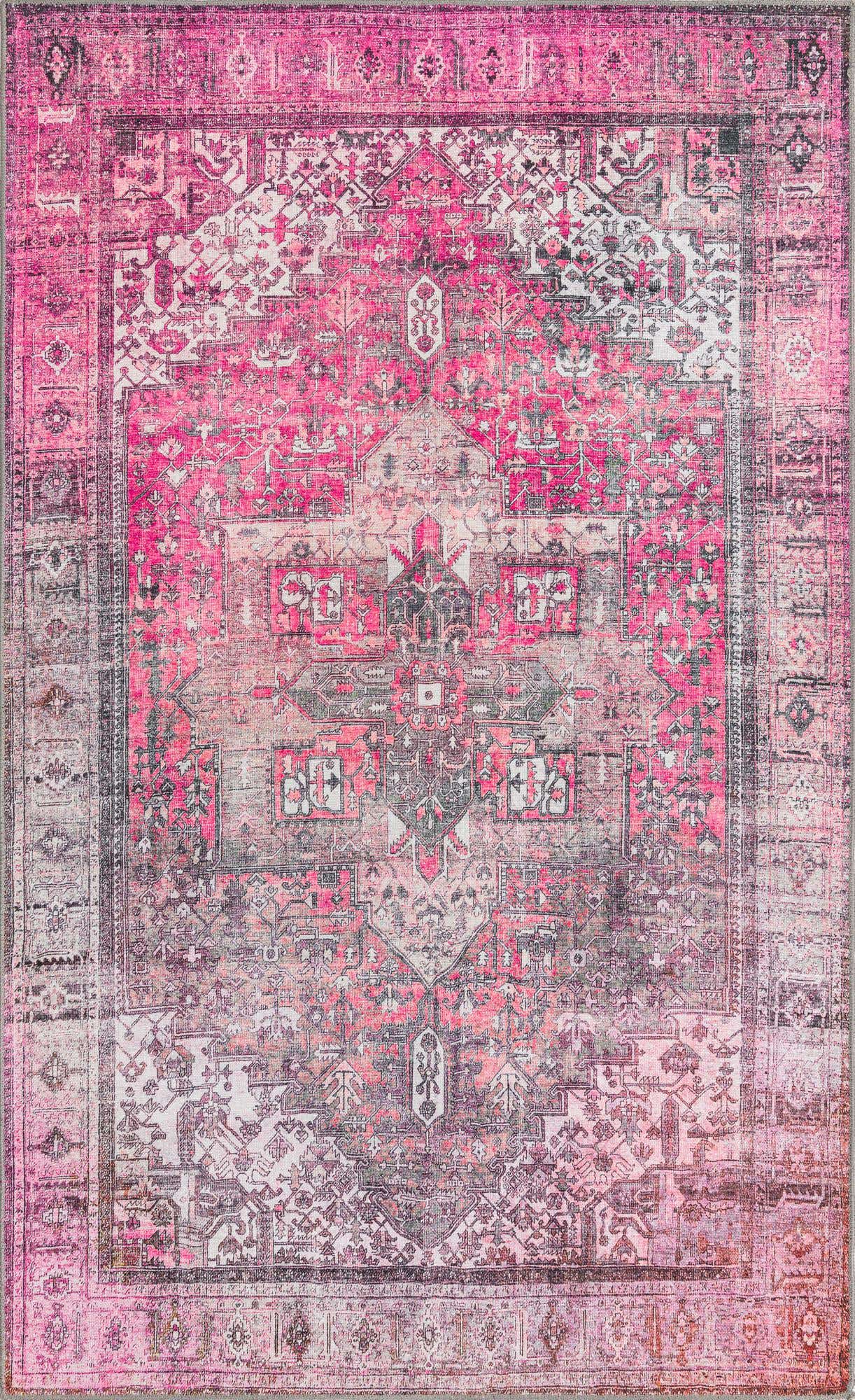 5' x 8' Washable Timeless Rug