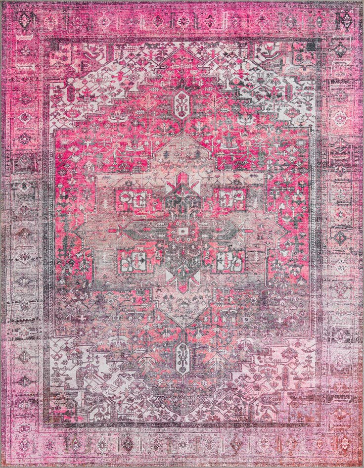 Detail image of 7' 6 x 10' 6 Washable Timeless Rug