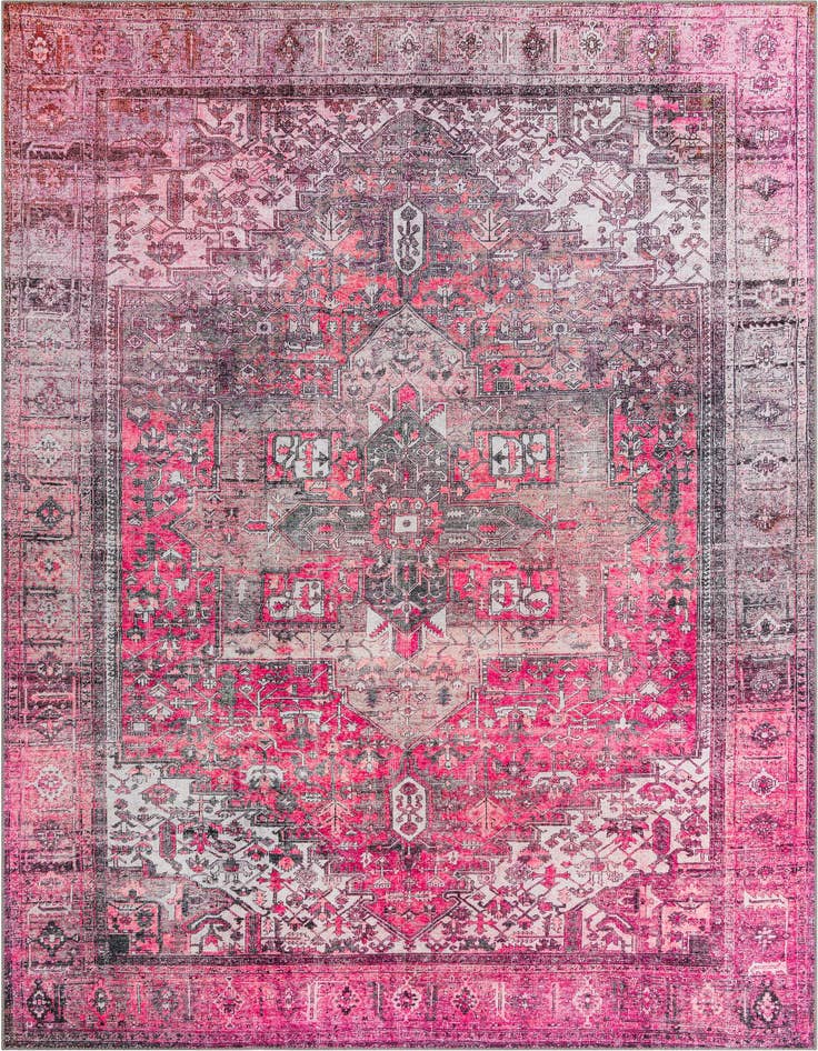 Detail image of 8' 4 x 12' Washable Timeless Rug