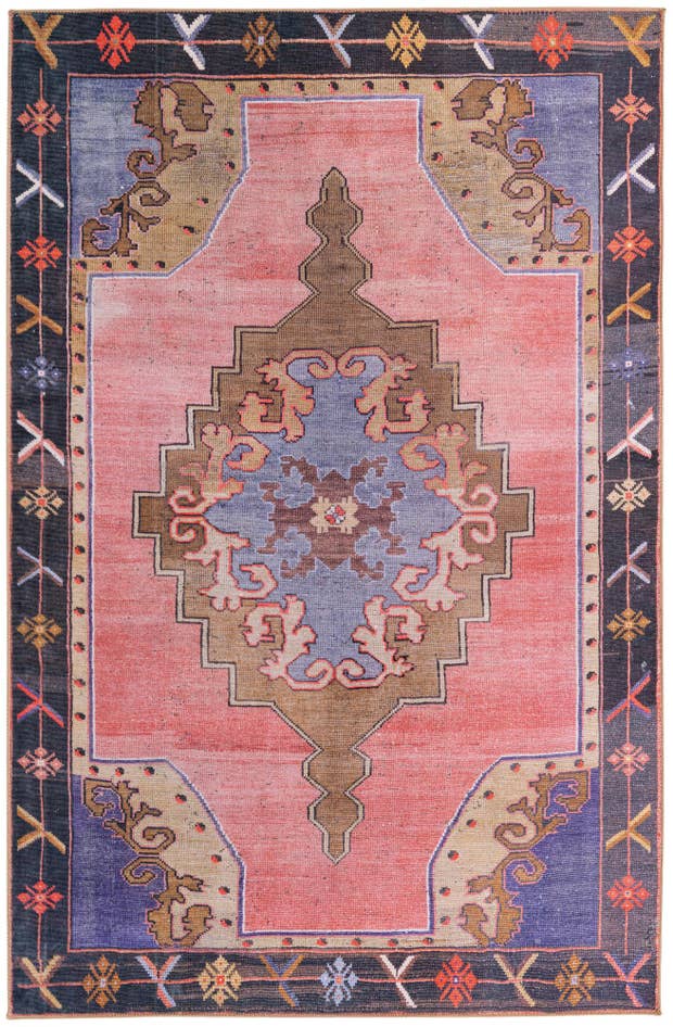 Detail image of 6' x 9' Washable Timeless Rug