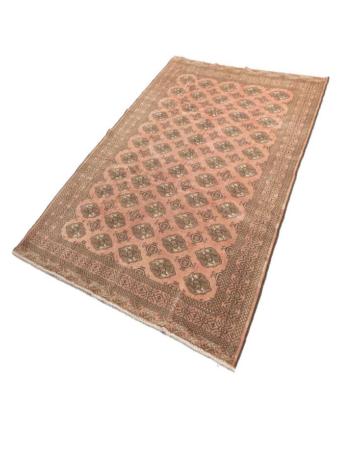 Detail image of 6' 10 x 9' 3 Torkaman Wool Rug