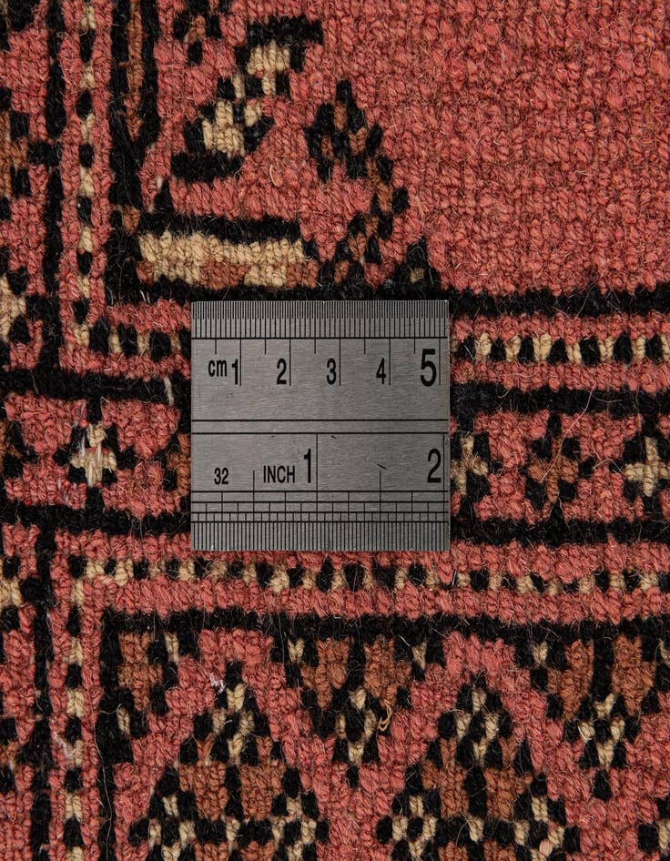 Detail image of 2' x 3' 5  Hand Knotted Torkaman Persian Wool Rug