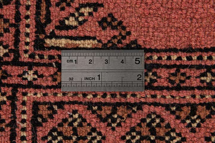 2' x 3' 5 Hand Knotted Torkaman Persian Wool Rug