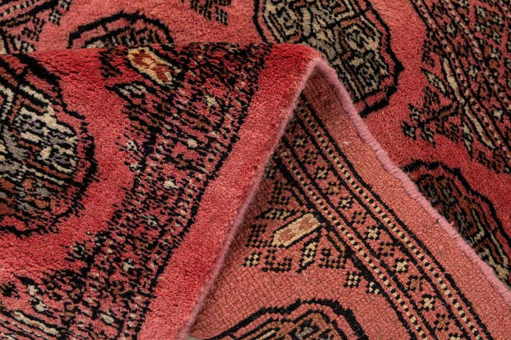 2' x 3' 5 Hand Knotted Torkaman Persian Wool Rug