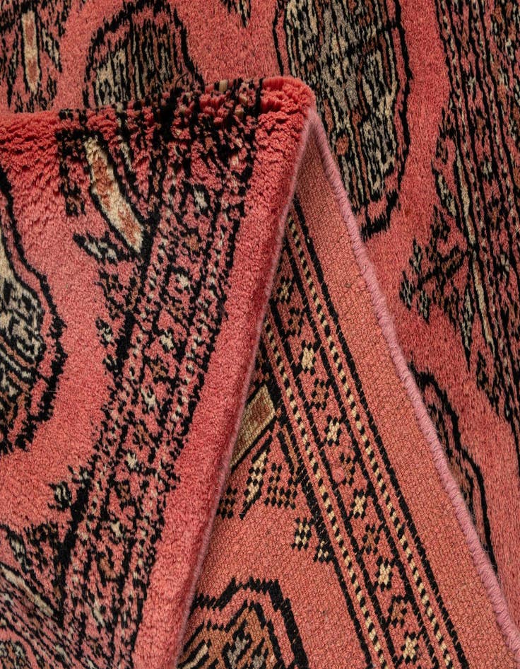 Detail image of 2' 2 x 3' 3  Hand Knotted Torkaman Persian Wool Rug