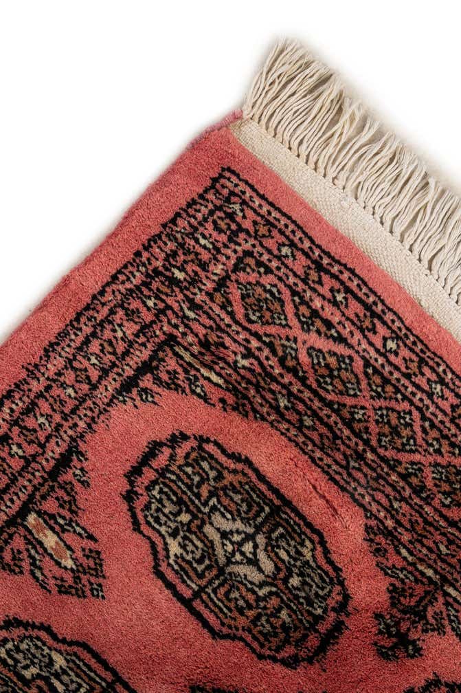 2' 2 x 3' 3 Hand Knotted Torkaman Persian Wool Rug