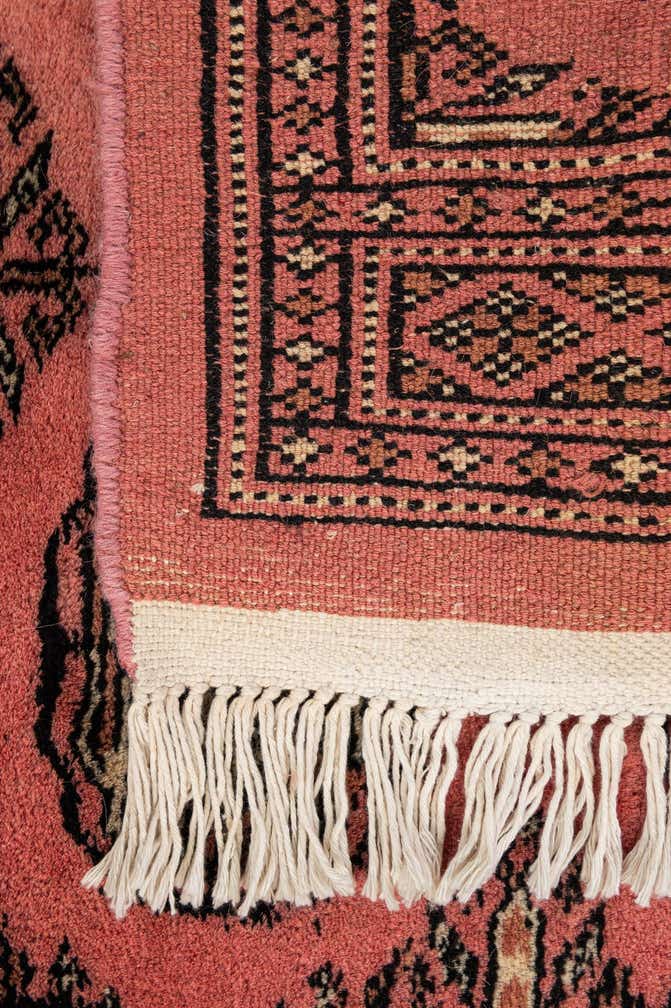 2' 2 x 3' 3 Hand Knotted Torkaman Persian Wool Rug