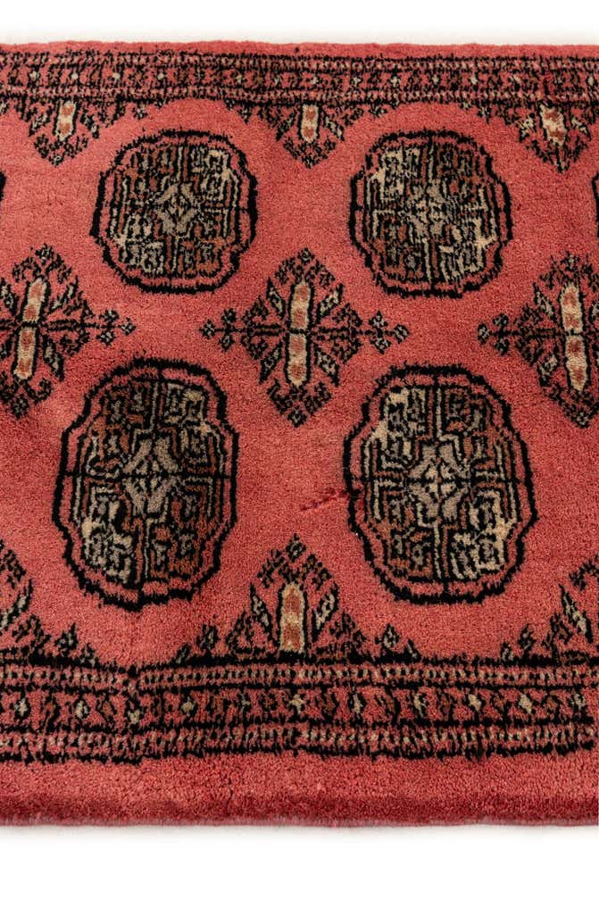 2' 2 x 3' 3 Hand Knotted Torkaman Persian Wool Rug