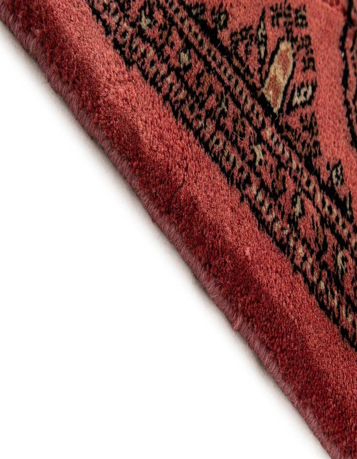 Detail image of 2' 2 x 3' 3  Hand Knotted Torkaman Persian Wool Rug