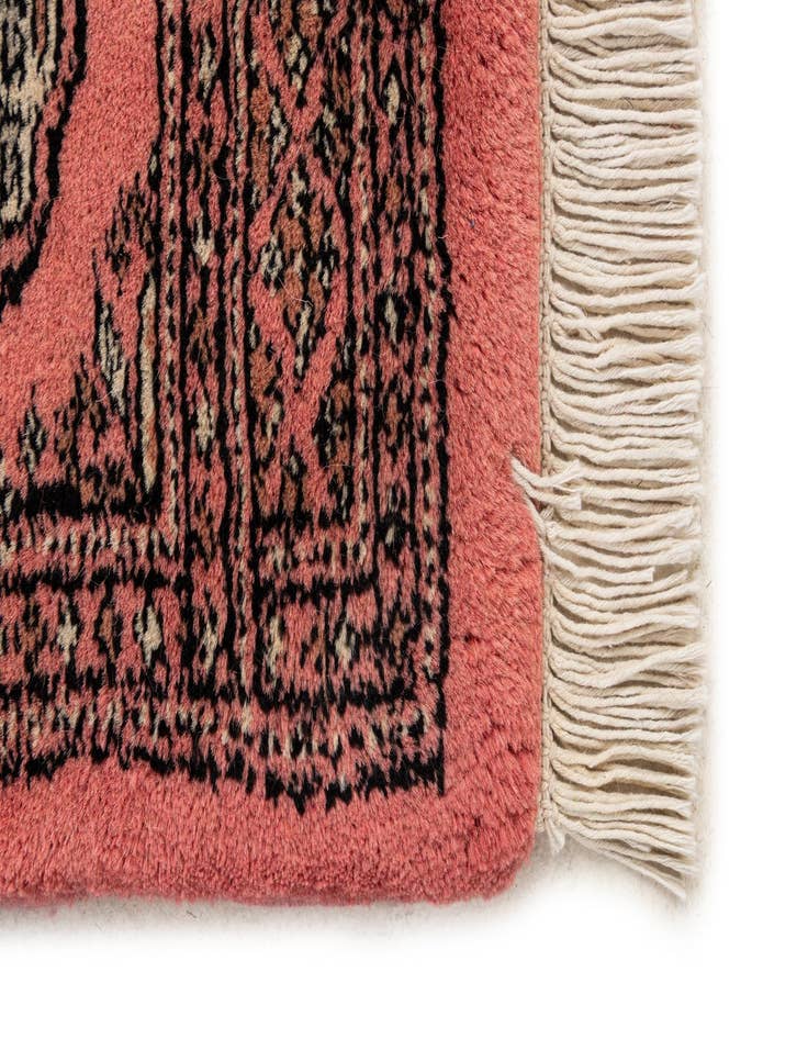 Detail image of 2' 2 x 3' 3  Hand Knotted Torkaman Persian Wool Rug