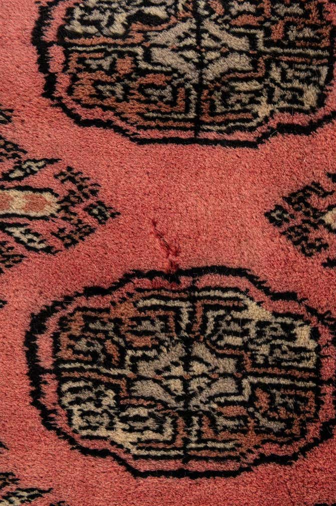 2' 2 x 3' 3 Hand Knotted Torkaman Persian Wool Rug