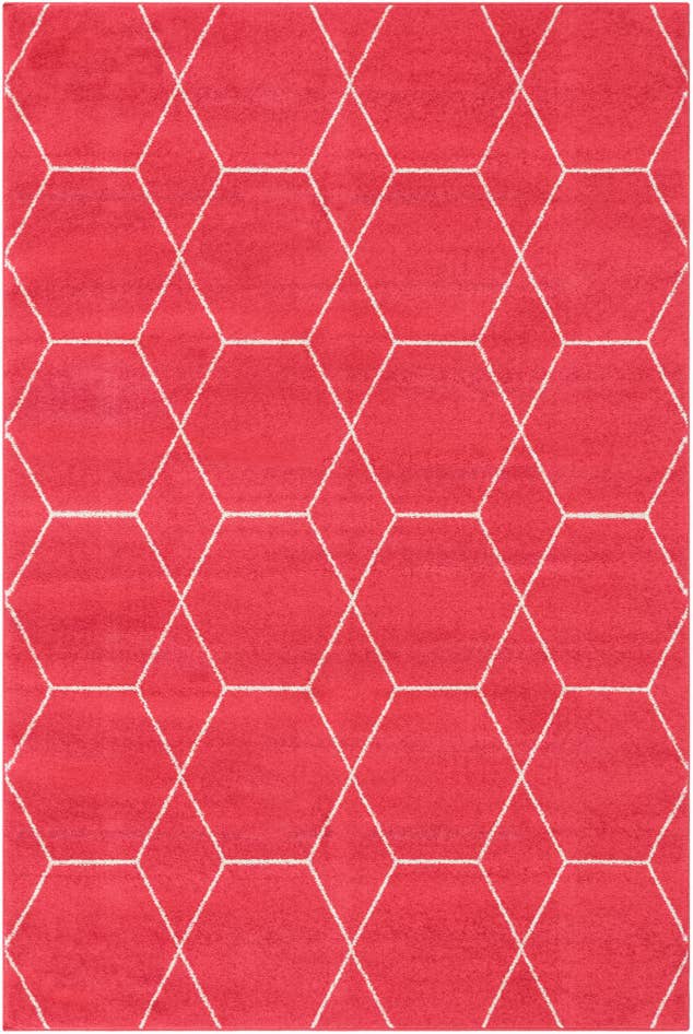 Detail image of 4' x 6' Trellis Frieze Rug