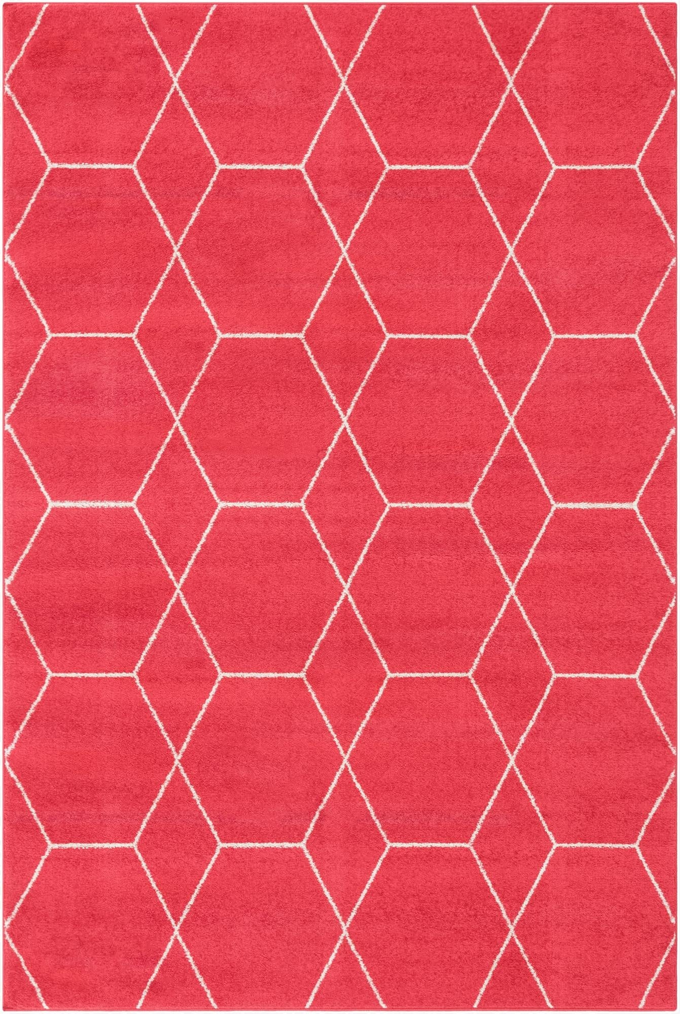 4' x 6' Trellis Frieze Rug