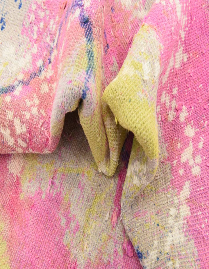 Detail image of 4' 10 x 6' 3  Hand Knotted Ultra Vintage Persian Wool Rug