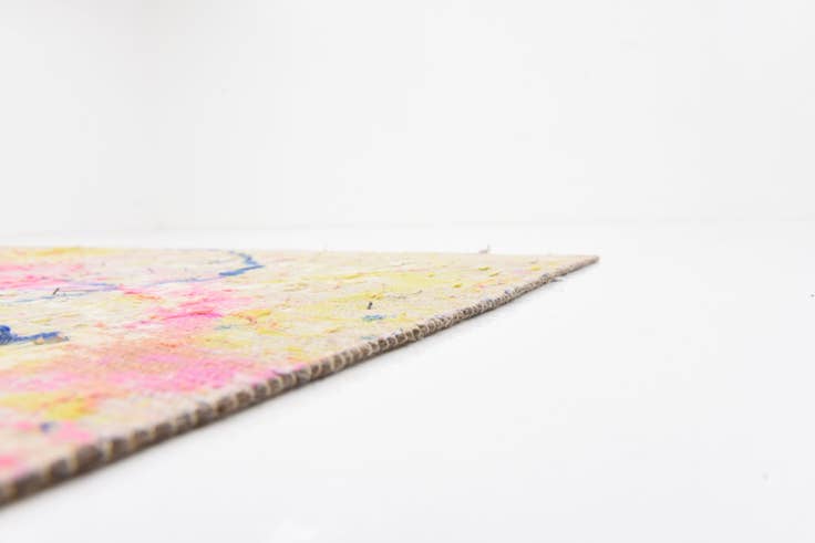 Detail image of 4' 10 x 6' 3 Hand Knotted Ultra Vintage Persian Wool Rug