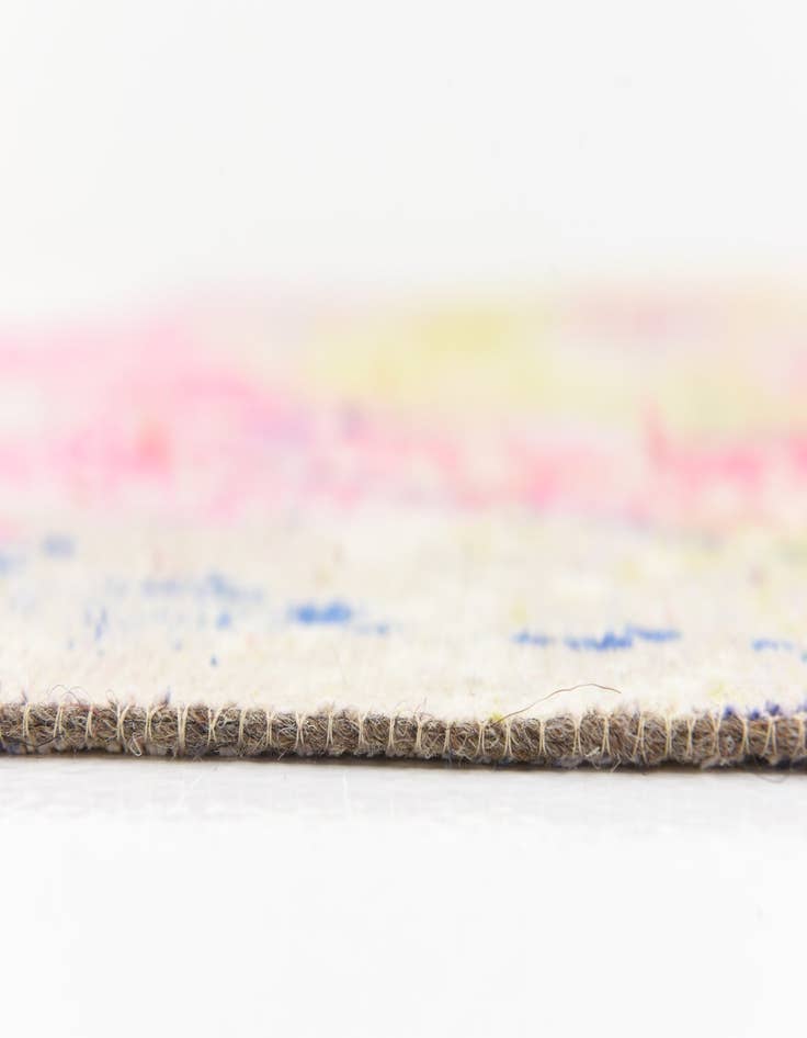 Detail image of 4' 10 x 6' 3  Hand Knotted Ultra Vintage Persian Wool Rug