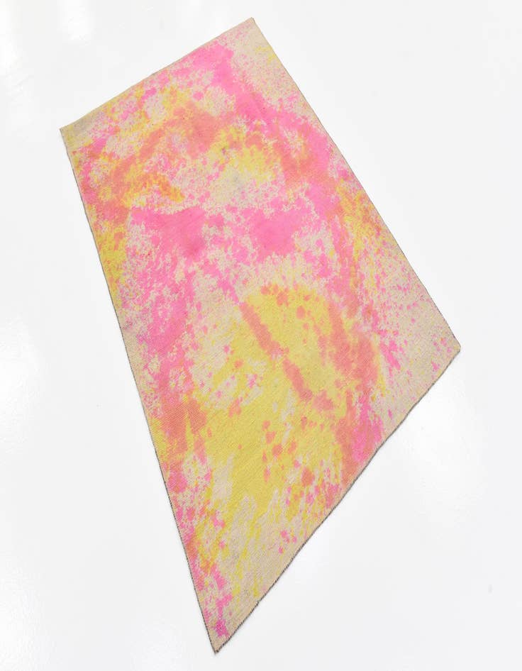 Detail image of 3' 3 x 4' 6  Hand Knotted Ultra Vintage Persian Wool Rug