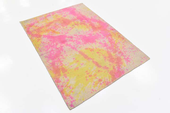 3' 3 x 4' 6 Hand Knotted Ultra Vintage Persian Wool Rug