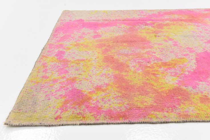Detail image of 3' 3 x 4' 6 Hand Knotted Ultra Vintage Persian Wool Rug