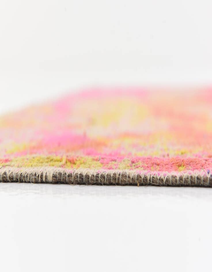 Detail image of 3' 3 x 4' 6  Hand Knotted Ultra Vintage Persian Wool Rug