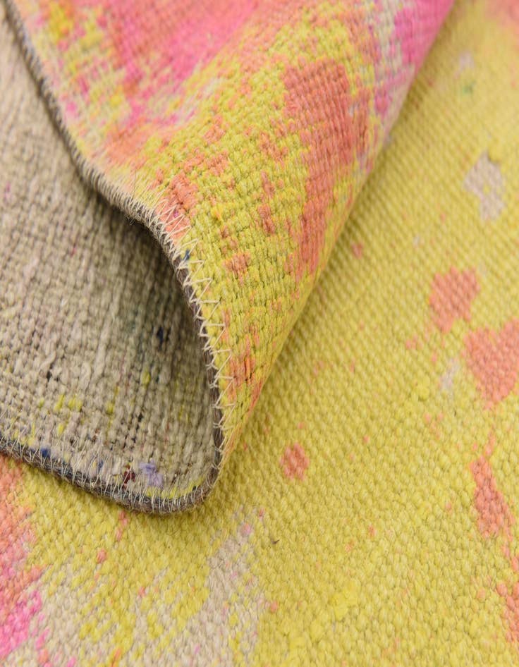 Detail image of 3' 3 x 4' 6  Hand Knotted Ultra Vintage Persian Wool Rug