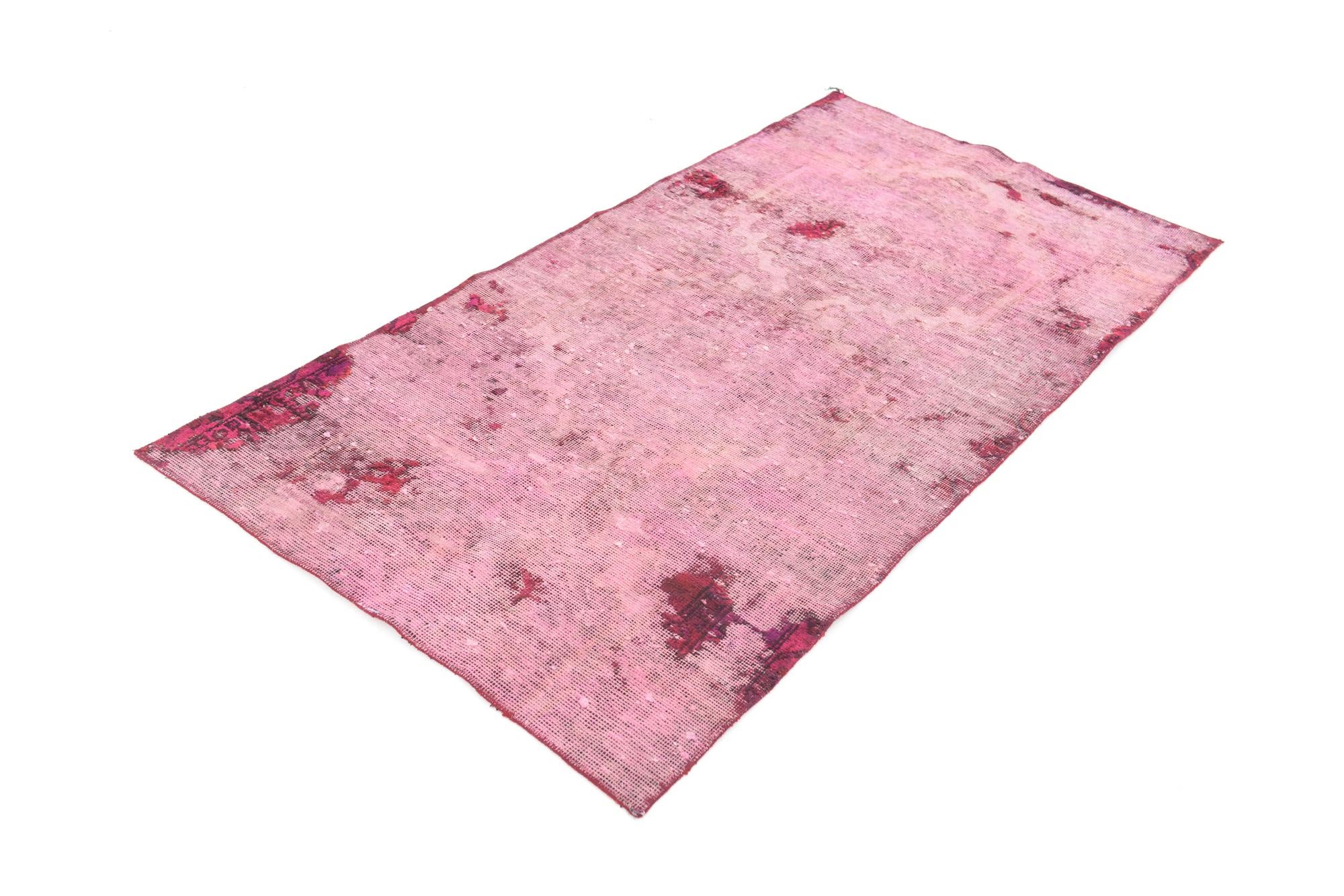 3' 4 x 6' 5 Hand Knotted Ultra Vintage Persian Wool Rug