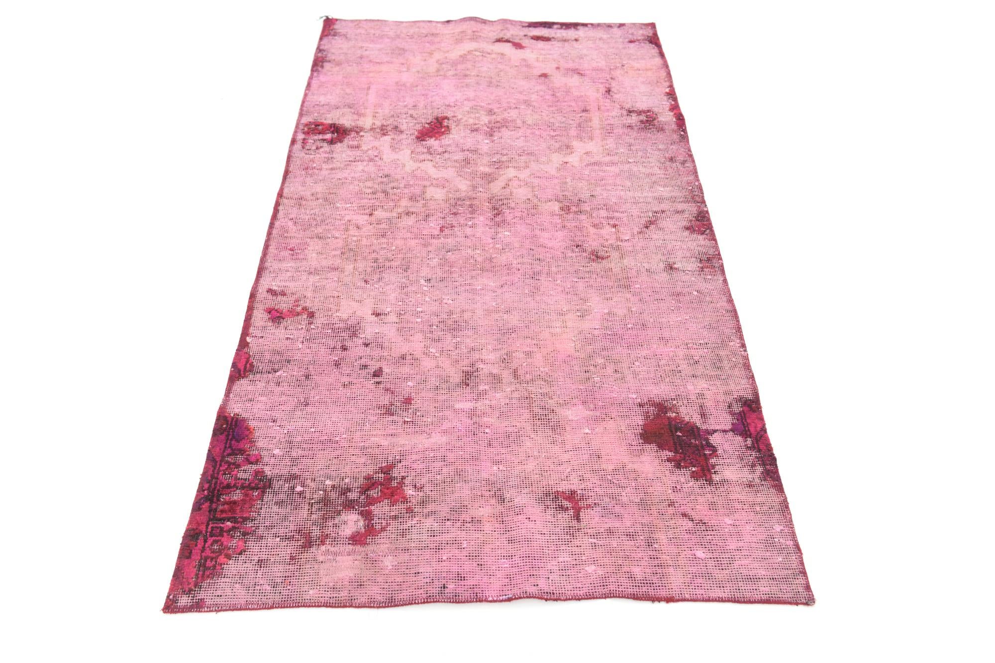 3' 4 x 6' 5 Hand Knotted Ultra Vintage Persian Wool Rug