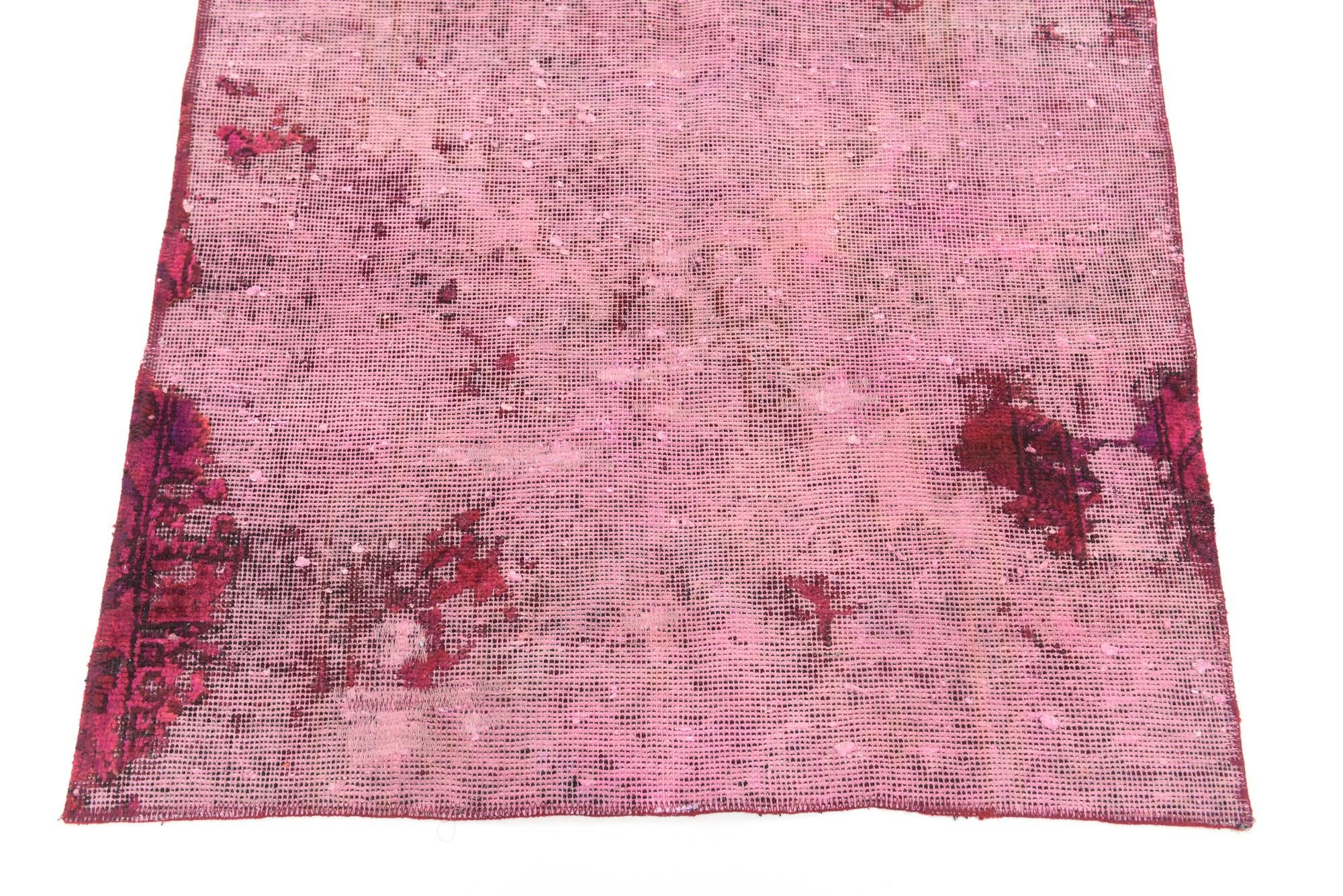 3' 4 x 6' 5 Hand Knotted Ultra Vintage Persian Wool Rug
