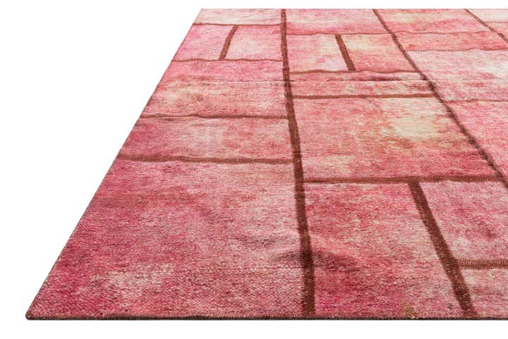6' 10 x 9' 2 Hand Knotted Ultra Vintage Persian Wool Rug